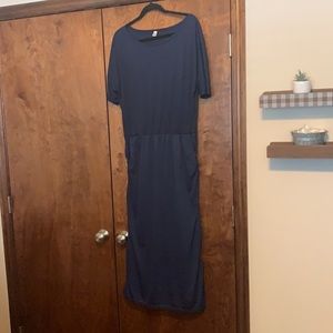 Navy blue dress